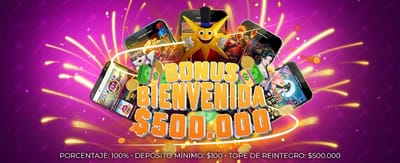 Bono de Bienvenida Topacio Casino